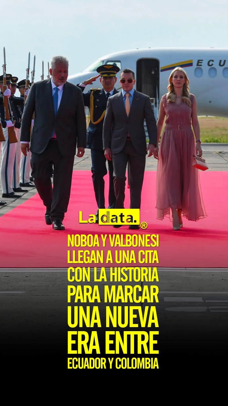@ladataec 👈 ‎ ‎#ladata #TendenciaPolítica #DanielNoboa #Colombia