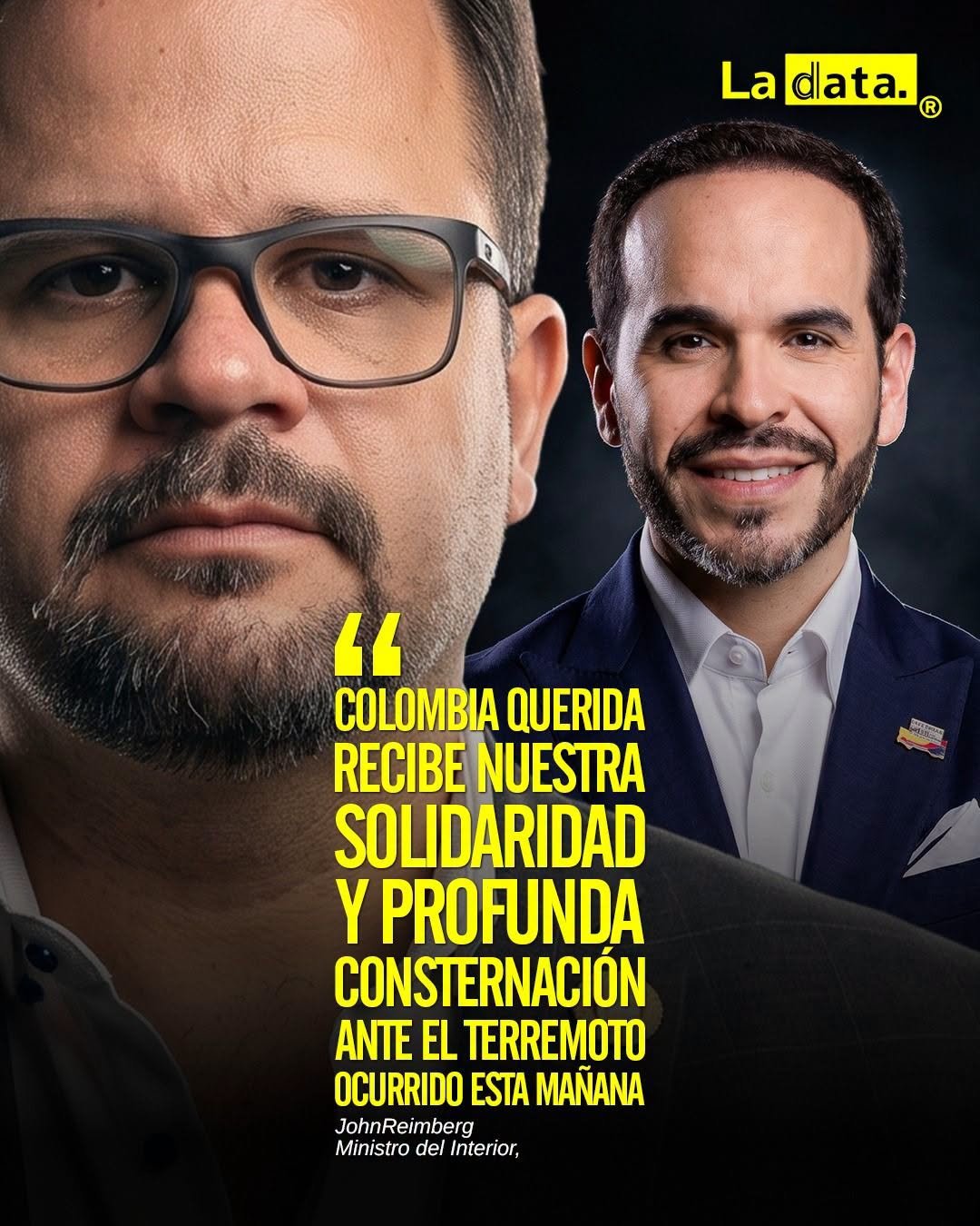 @ladataec👈 #ladata #TendenciaPolítica  #Colombia #JohnReimberg
