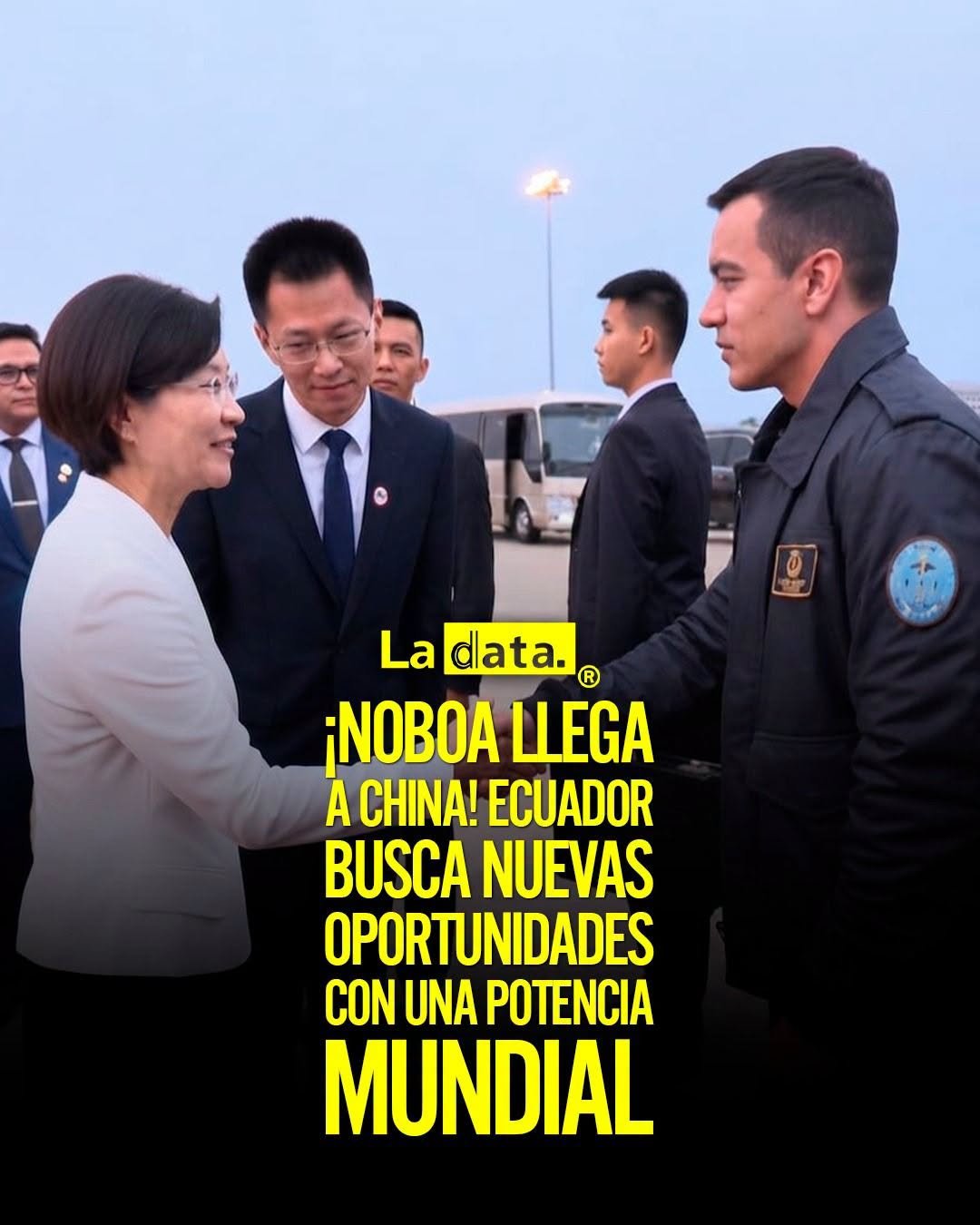 @ladataec👈 #ladata #TendenciaPolítica #DanielNoboa #Ecuador