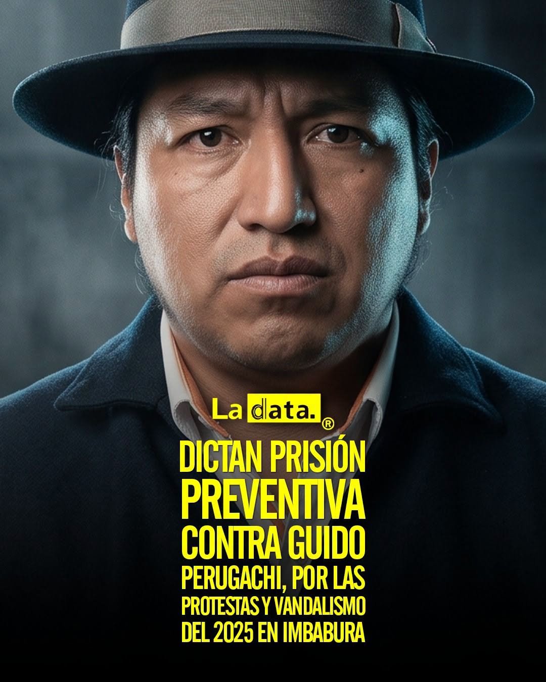 @ladataec 👈 ‎ ‎#ladata #TendenciaPolítica #GuidoPerugachi #Pachakutik