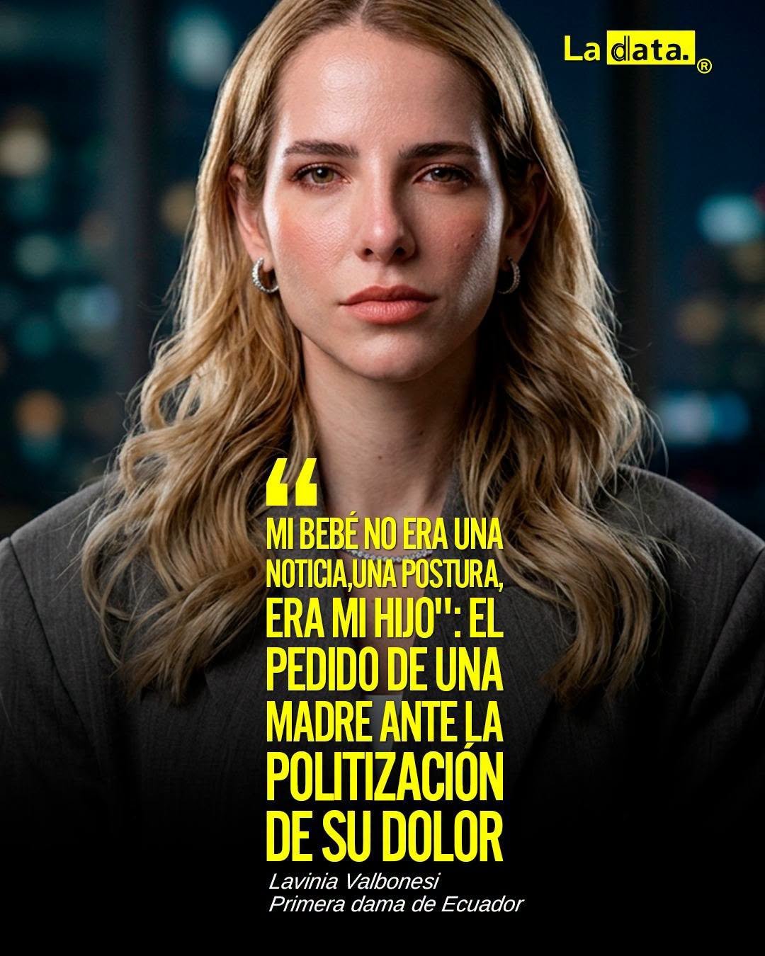@ladataec👈 #LaData #TendenciaPolítica #LaviniaValbonesi #Humanidad