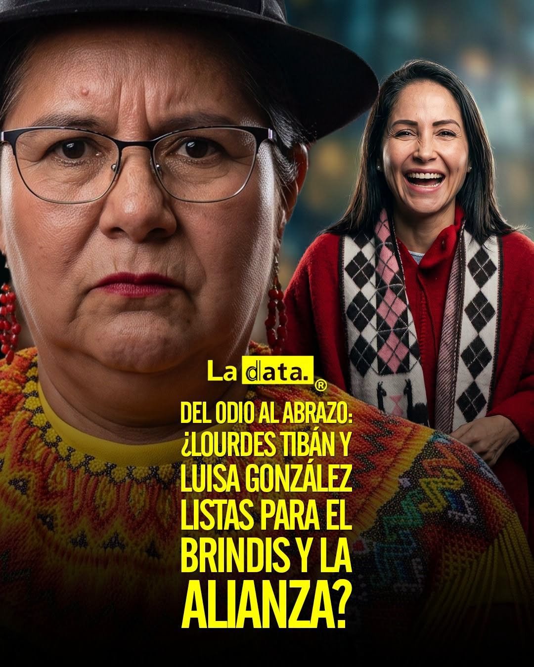 @ladataec 👈 #ladataec #tendenciapolitica #LuisaGonzález  #lourdestiban