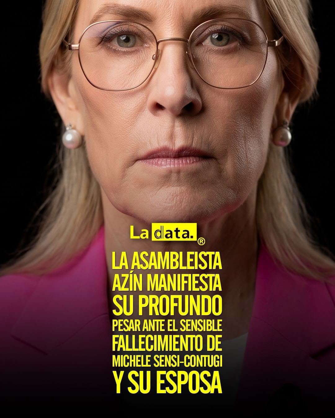 @ladataec 👈 ‎ ‎#ladata #TendenciaPolítica #AnnabellaAzín #Condolencias