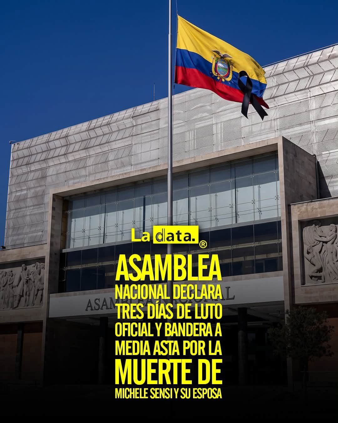 @ladataec  #ladata #TendenciaPolítica #AsambleaNacional #MicheleSensi