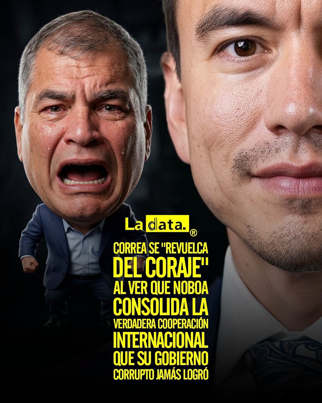 @ladataec 👈 ‎ ‎#ladata #TendenciaPolítica #RafaelCorrea  #China