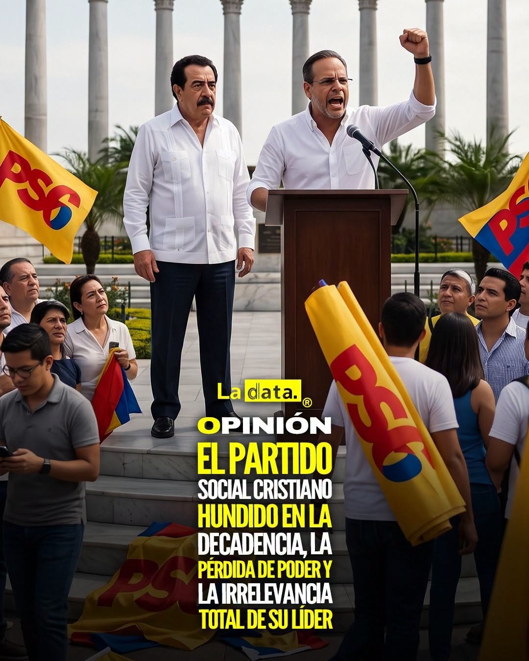 @ladataec 👈 ‎ ‎#ladata #TendenciaPolítica #PSC #JaimeNebot