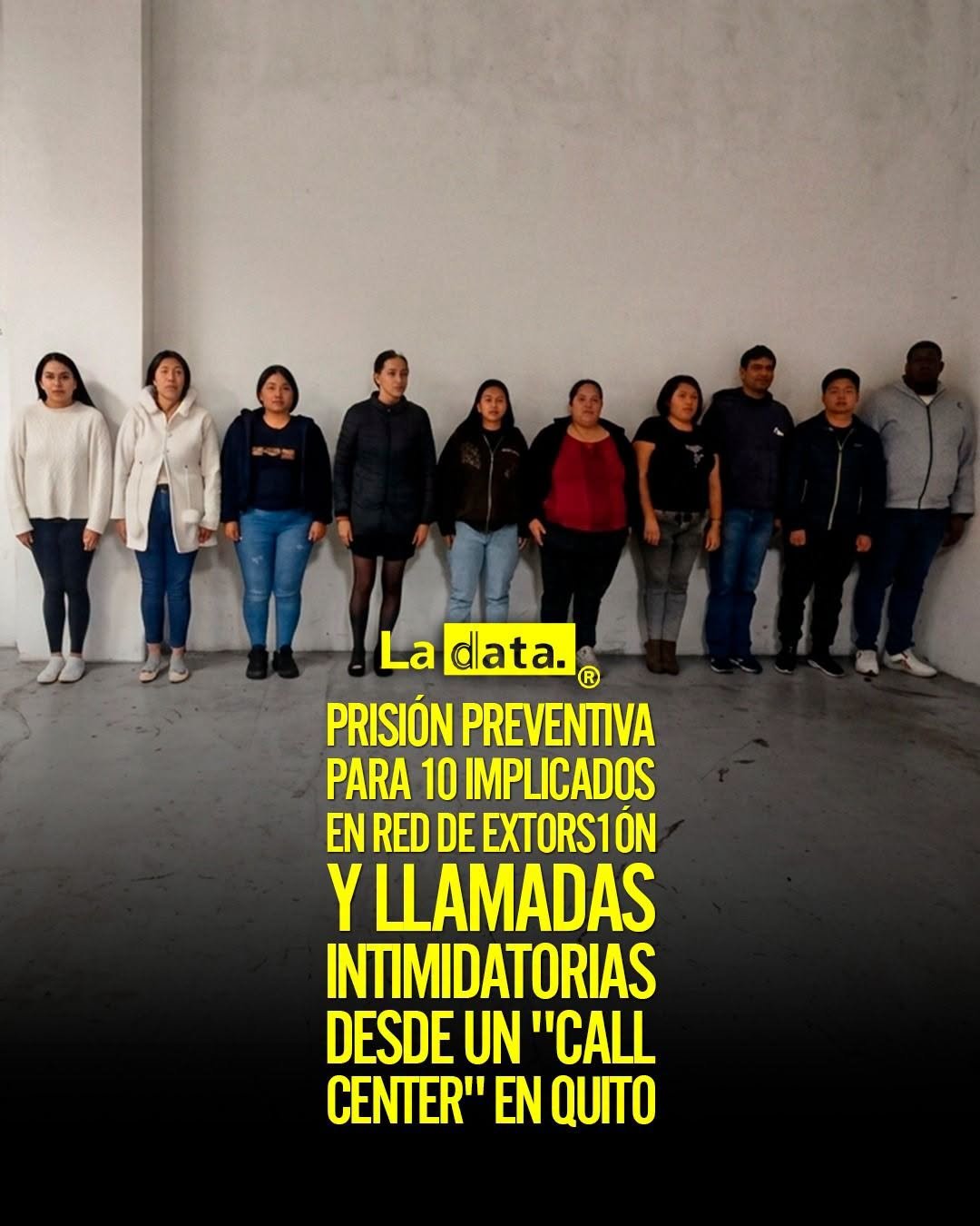 @ladataec 👈 ‎ ‎#ladata #TendenciaPolítica #Fiscalía #PrisiónPreventiva
