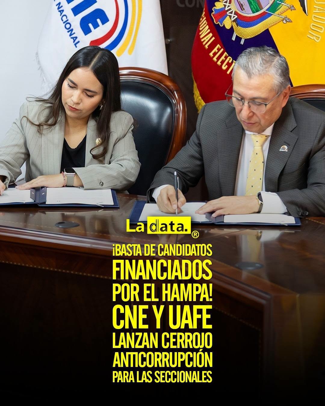 @ladataec  #tendenciapolitica #UAFE #cne
