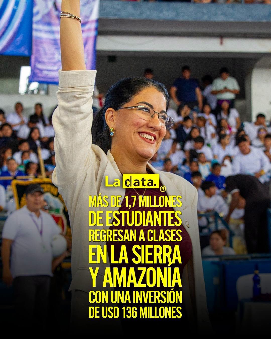 @ladataec 👈 #ladata #TendenciaPolítica #RegresoAClases  #MINEDEC