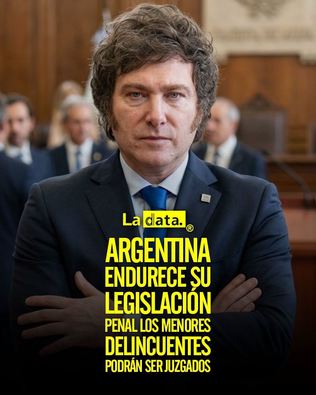 @ladataec👈 #LaData #TendenciaPolitica #Milei #Justicia