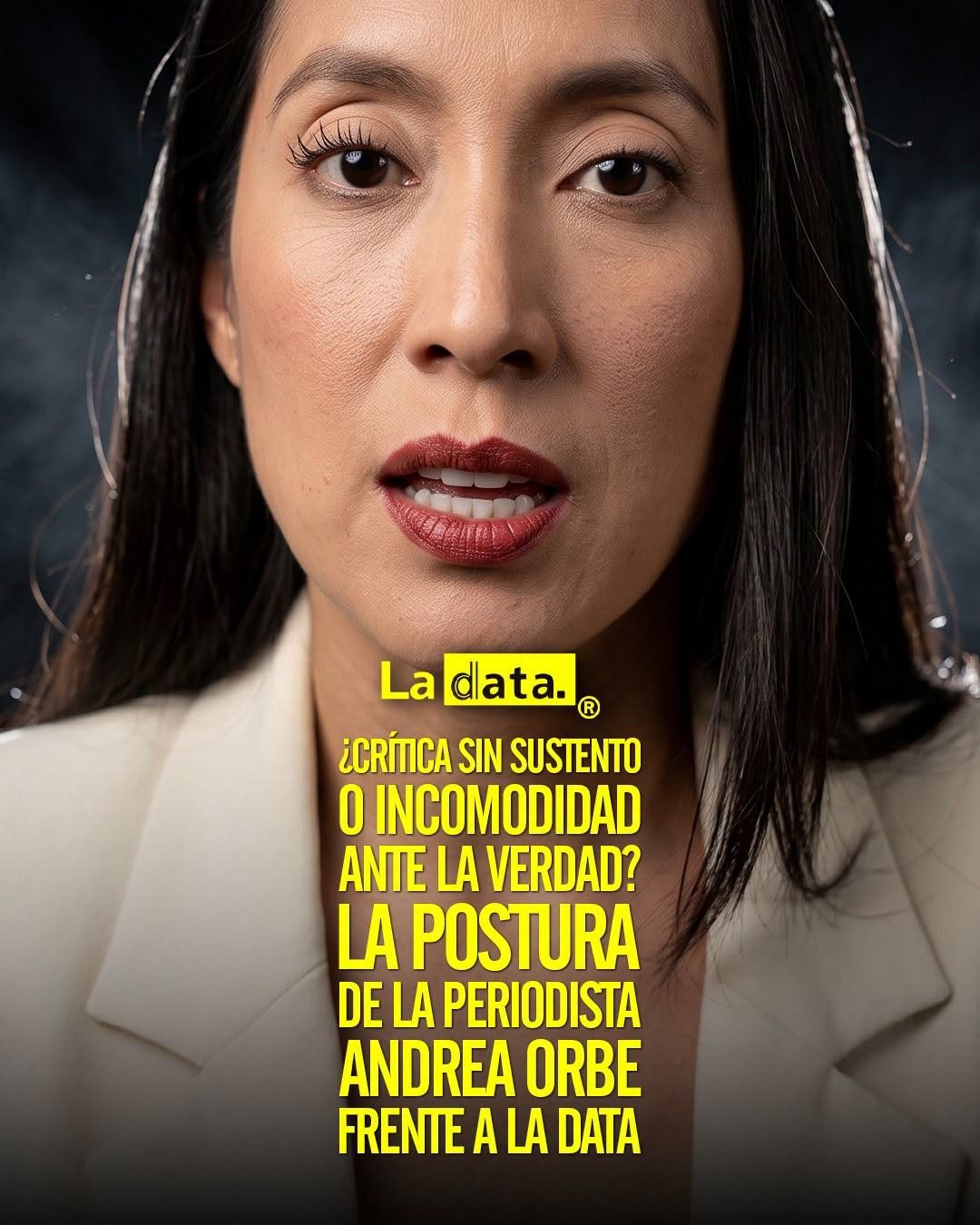 @ladataec👈 #LaData #TendenciaPolitica #AndreaOrbe #Periodismo