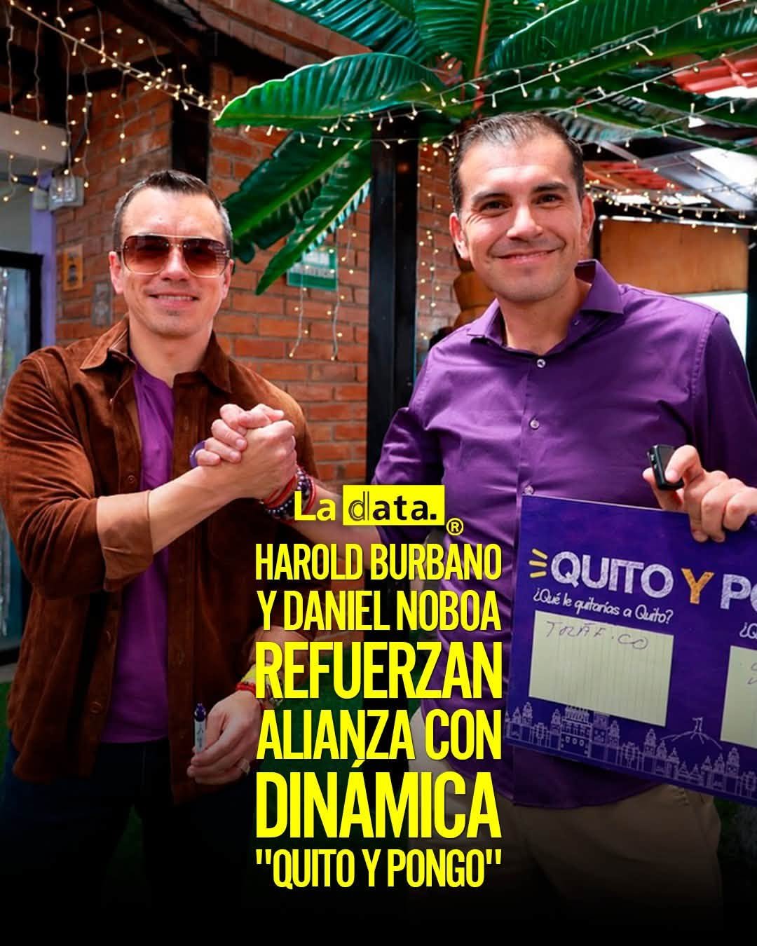 @ladataec👈 #LaData #TendenciaPolitica #DanielNoboa #Quito