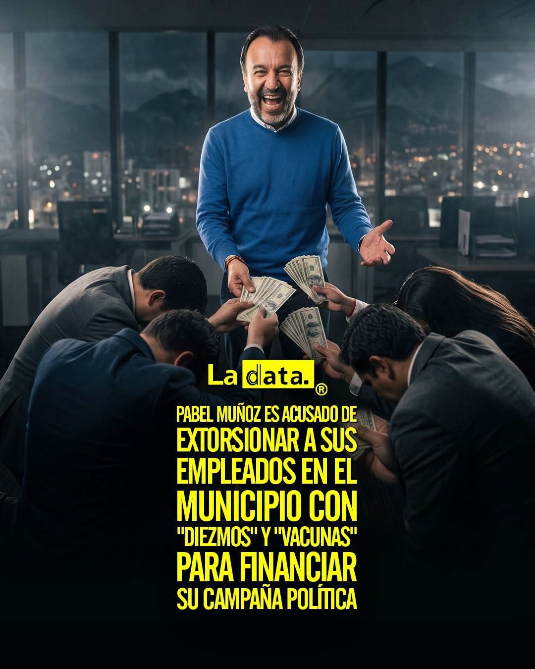 @ladataec 👈 ‎ ‎#ladata #TendenciaPolítica #PabelMuñoz #Quito