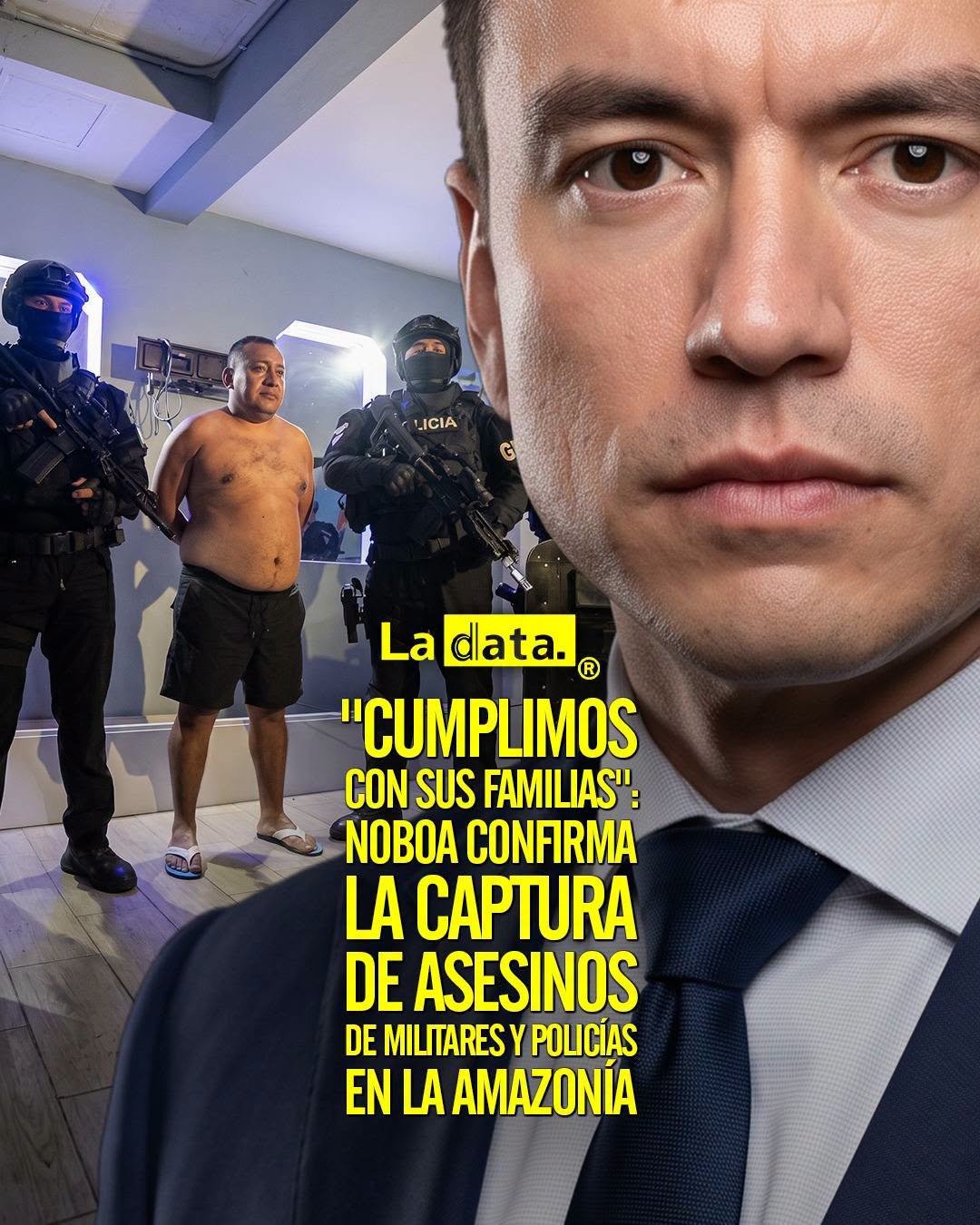 @ladataec 👈 #ladataec #tendenciapolitica #Danielnoboa  #operativos