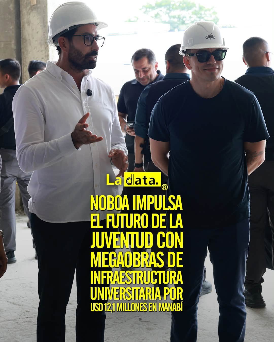 @ladataec 👈 ‎ ‎#ladata #TendenciaPolítica #DanielNoboa #Manabí