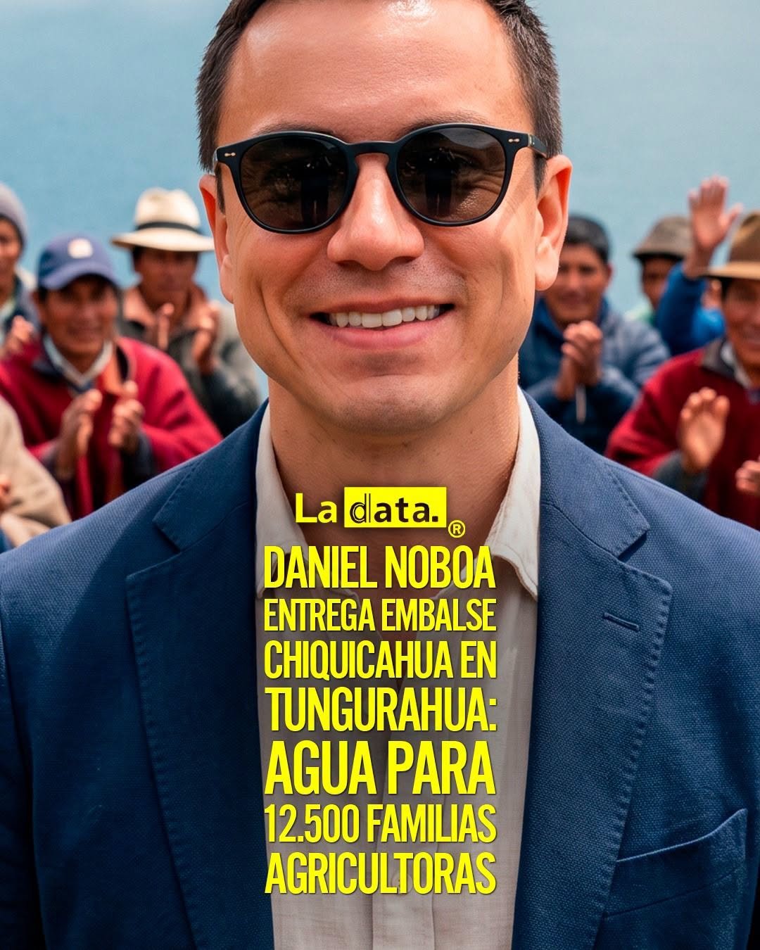 @ladataec👈 #LaData #TendenciaPolitica #DanielNoboa #agua