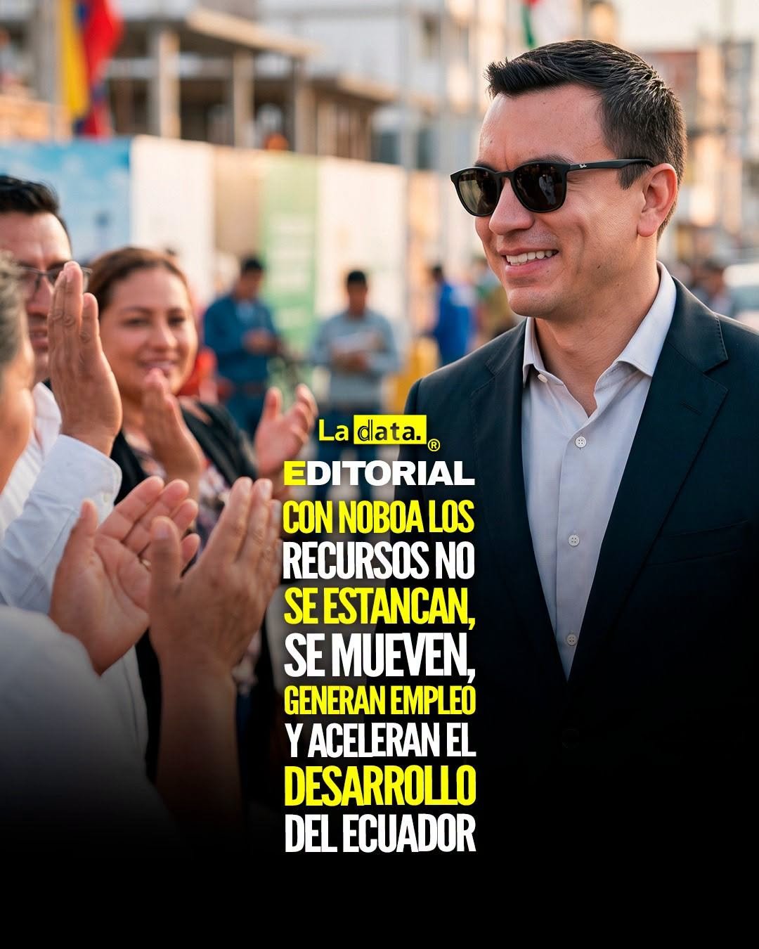 @ladataec 👈 ‎ ‎#ladata #TendenciaPolítica #DanielNoboa #Economía