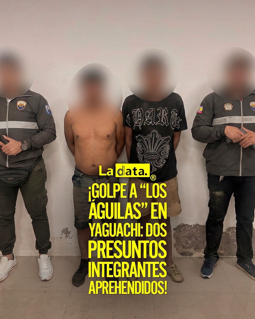 @ladataec👈 #LaData #TendenciaPolitica #DanielNoboa #Seguridad #Yaguachi
