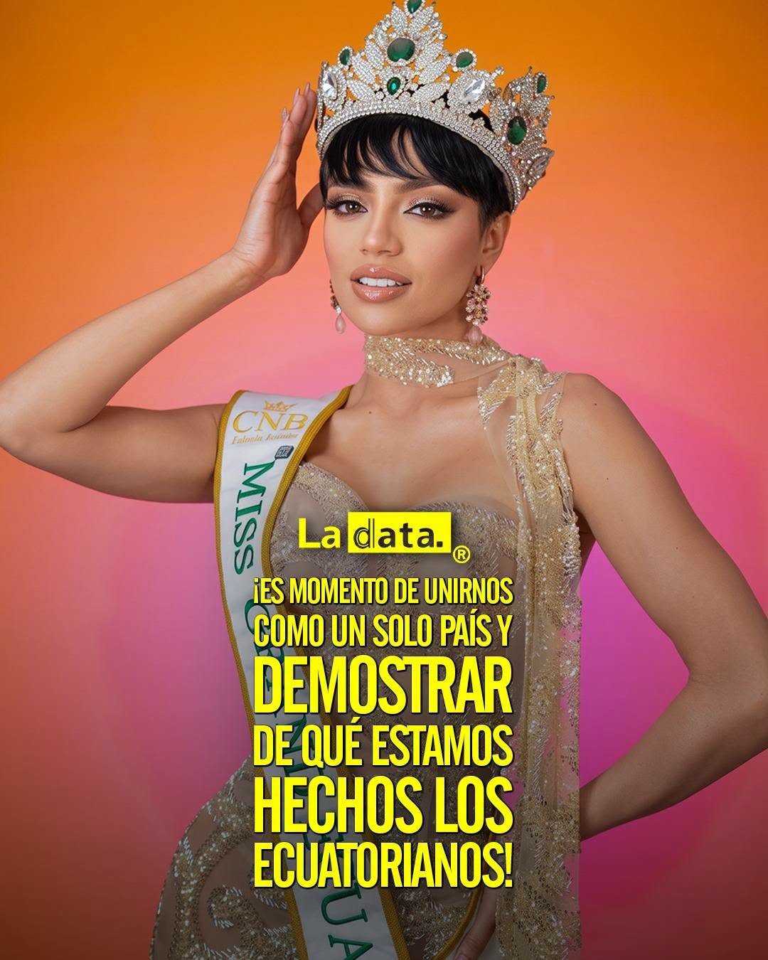 @ladataec 👈 #ladataec #tendenciapolitica #missgrandinternacional