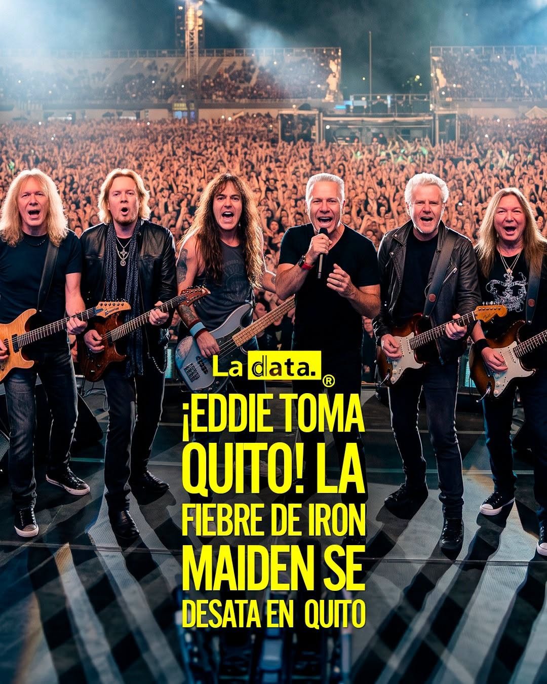 @ladataec👈 #LaData #TendenciaPolitica #IronMaiden #Quito
