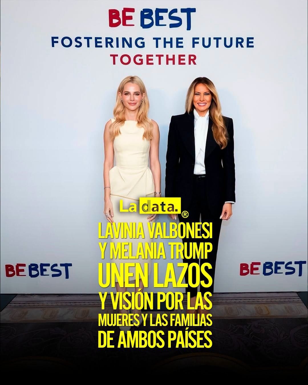 @ladataec👈 ‎ ‎#ladata #TendenciaPolítica #LaviniaValbonesi #MelaniaTrump