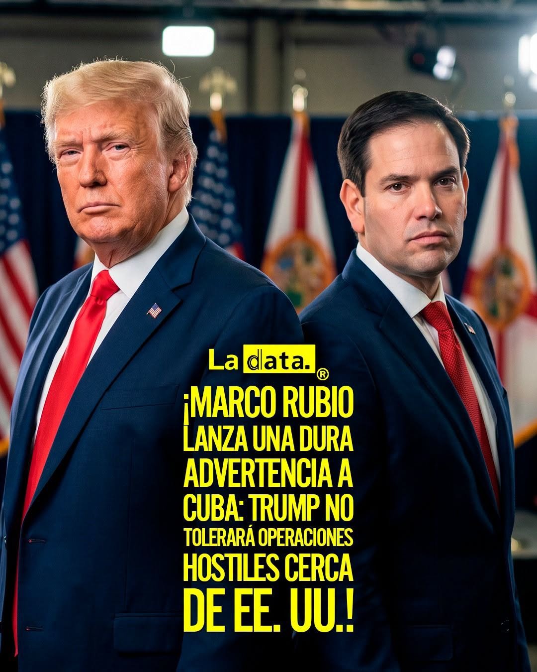 @ladataec👈 #LaData #TendenciaPolitica #MarcoRubio #Cuba #EstadosUnidos