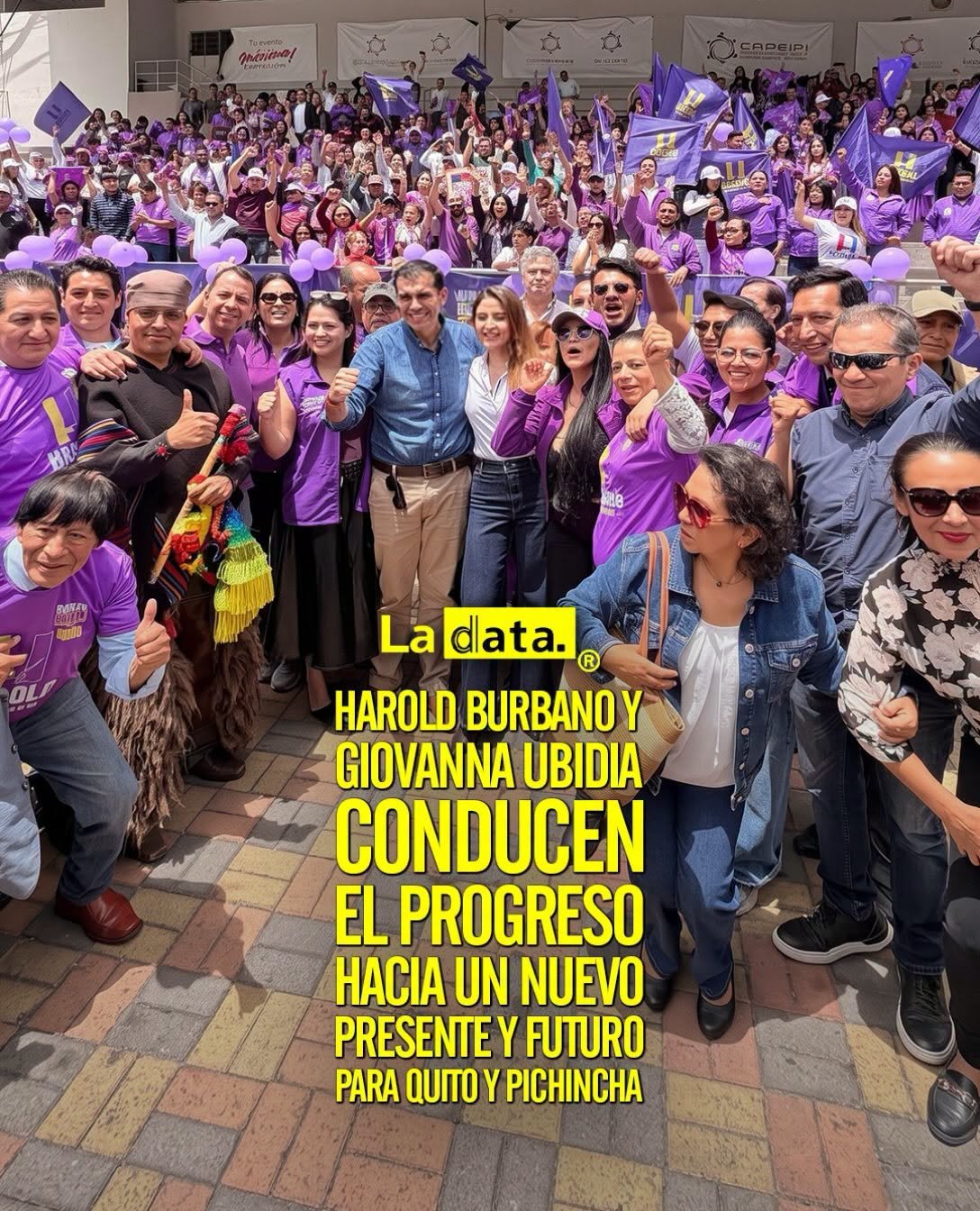 La Data ®  #ladata #TendenciaPolítica #GiovannaUbidia #HaroldBurbano