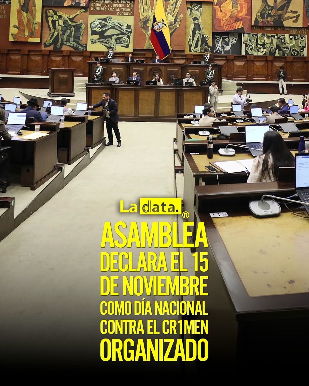 @ladataec👈 #LaData #Tendenciaapolitica #EcuadorSeguro #SeguridadCiudadana