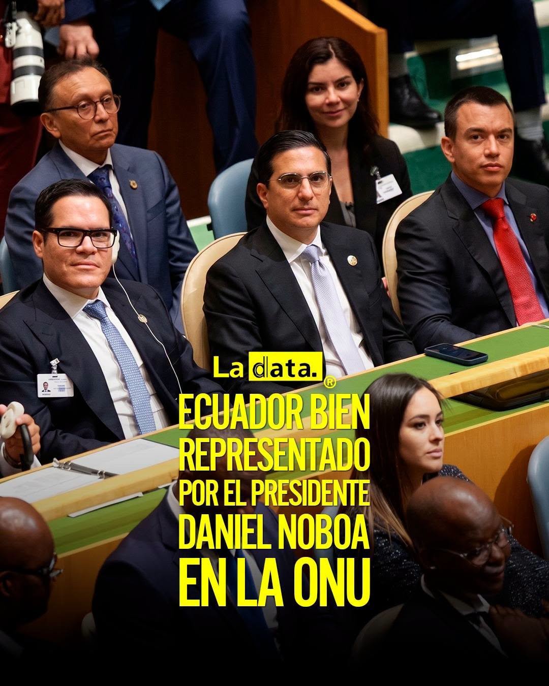 @ladataec👈 ¡Ecuador se fortalece y su voz suena fuerte en el mundo!  #ladata #TendenciaPolítica #ONU #Ecuador
