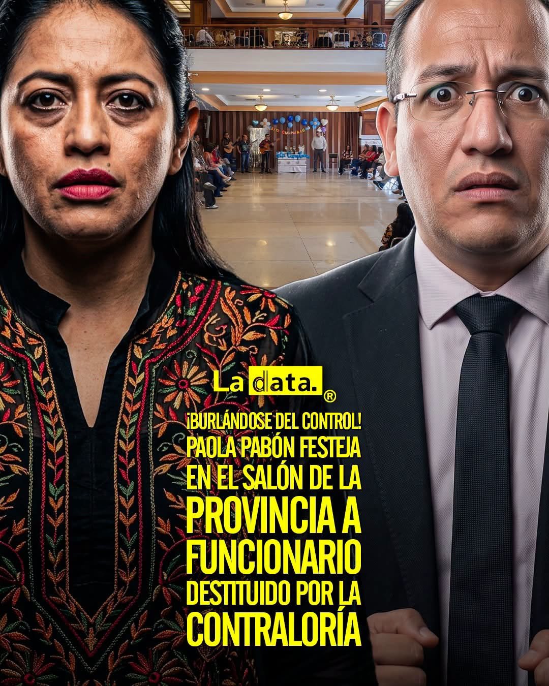 @ladataec 👈 #ladataec #tendenciapolitica #prefecturadepichincha #paolapabon